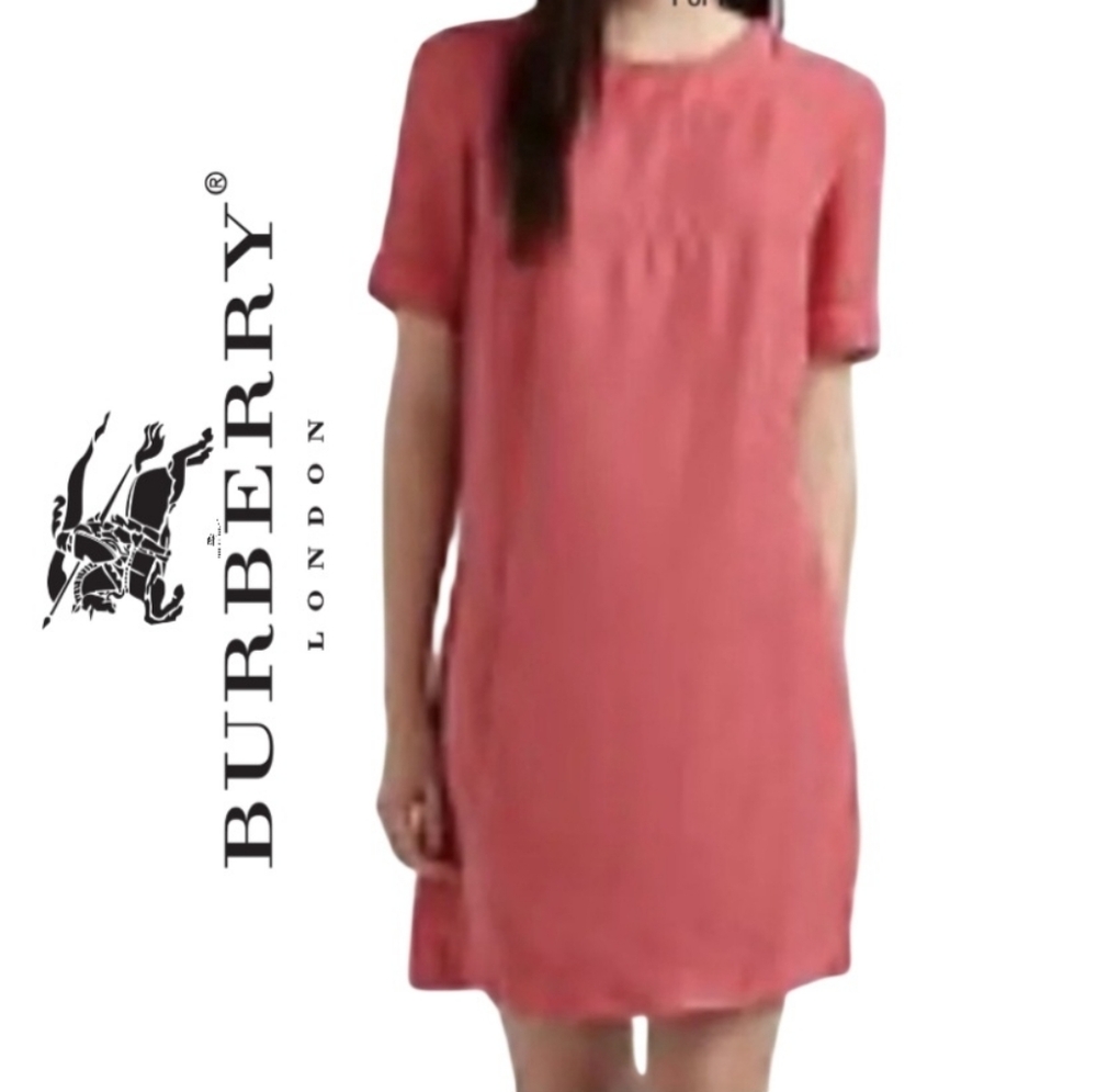BURBERRY BRIT Elina Silk Sheath Dress NWT